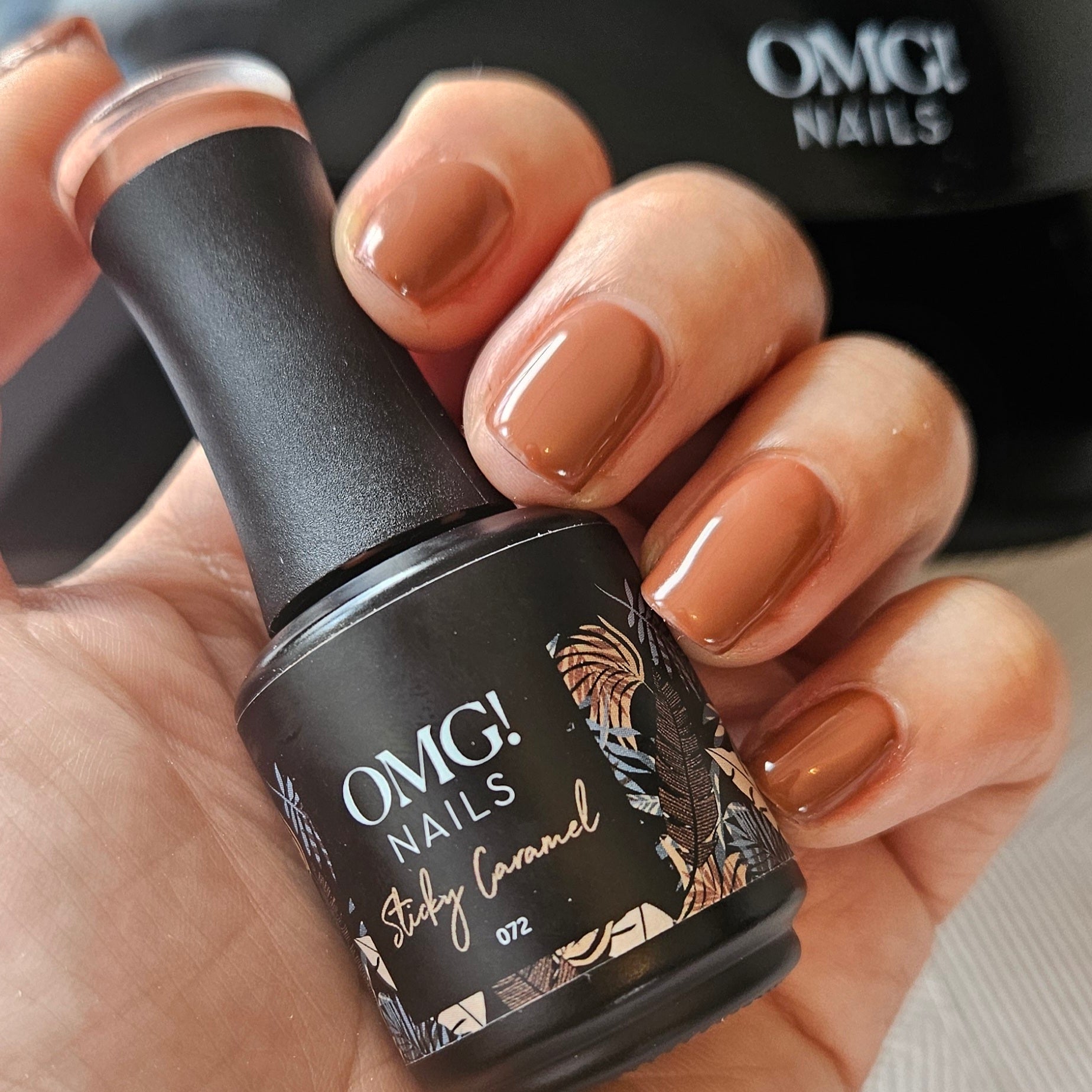 Sticky Caramel Gellak